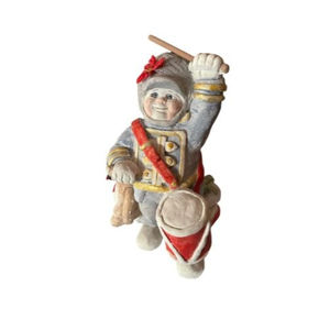 Cast Art Industries Hand Crafted Drummer Boy by Kristin 1991